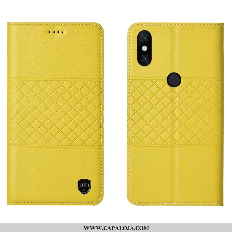 Capa Xiaomi Mi Mix 2s Couro Legitimo Cases Completa Cover Castanho, Capas Xiaomi Mi Mix 2s Protetora