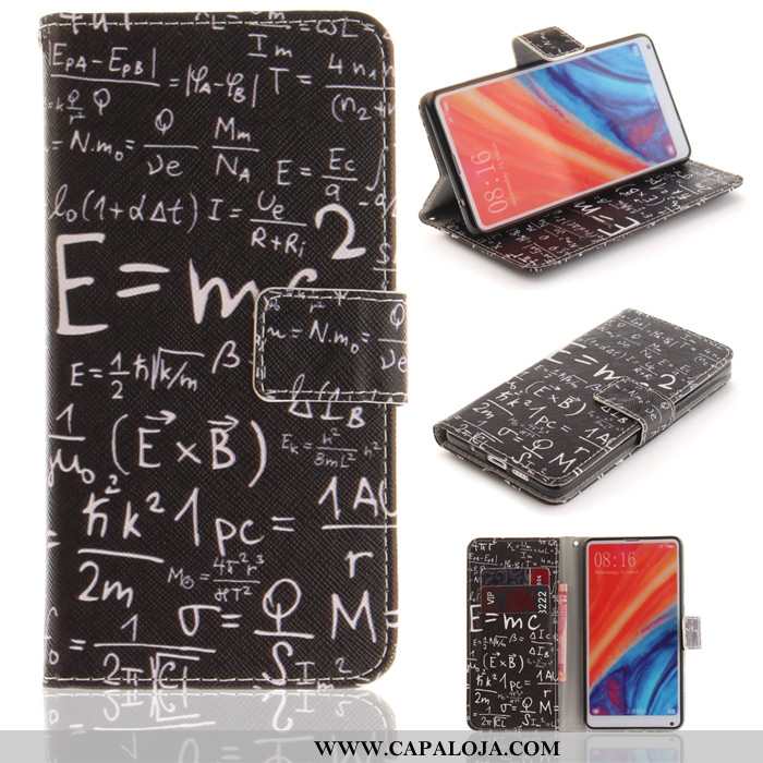 Capa Xiaomi Mi Mix 2s Desenho Animado Criativas Telemóvel Completa Preto, Capas Xiaomi Mi Mix 2s Cou