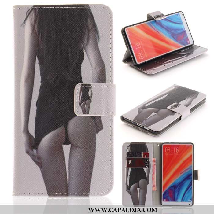 Capa Xiaomi Mi Mix 2s Desenho Animado Criativas Telemóvel Completa Preto, Capas Xiaomi Mi Mix 2s Cou