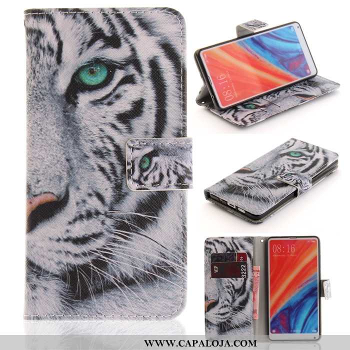 Capa Xiaomi Mi Mix 2s Desenho Animado Criativas Telemóvel Completa Preto, Capas Xiaomi Mi Mix 2s Cou