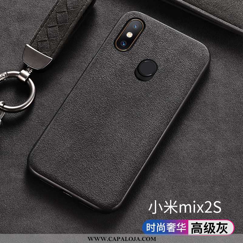 Capa Xiaomi Mi Mix 2s Protetoras Laranja Cases Tampa, Capas Xiaomi Mi Mix 2s Silicone Baratos