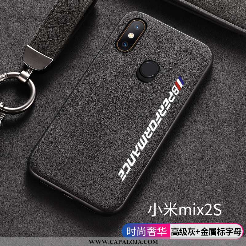 Capa Xiaomi Mi Mix 2s Protetoras Laranja Cases Tampa, Capas Xiaomi Mi Mix 2s Silicone Baratos