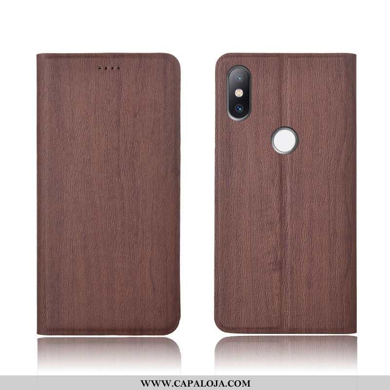 Capa Xiaomi Mi Mix 2s Protetoras Soft Masculino Pequena Castanho, Capas Xiaomi Mi Mix 2s Silicone Ve