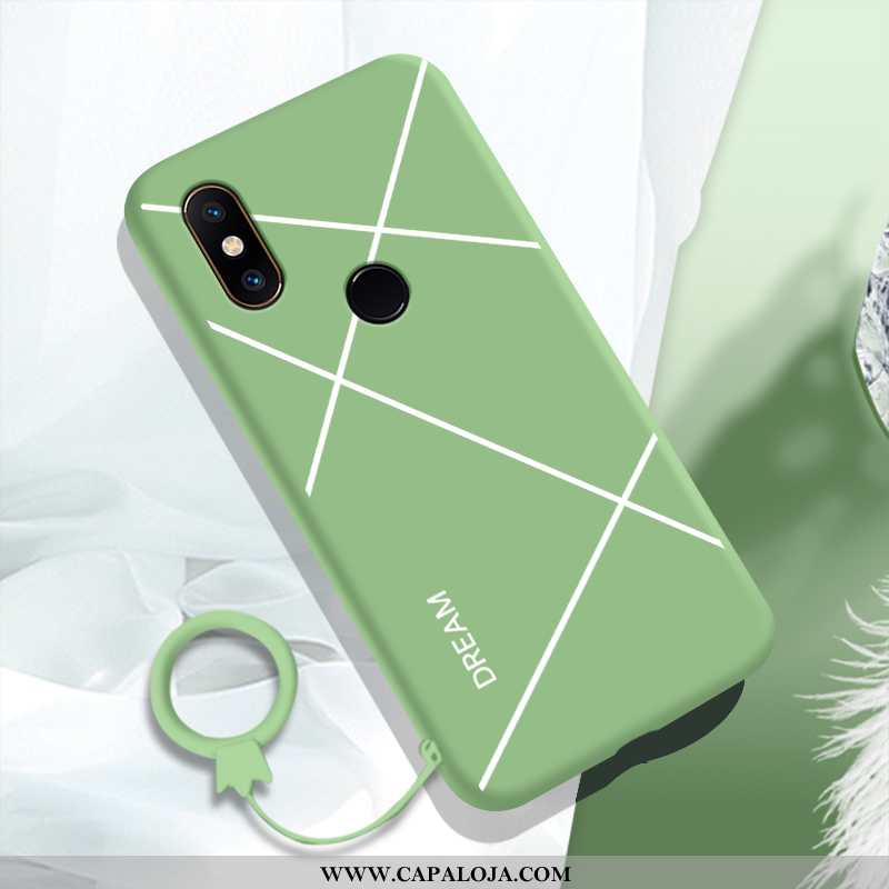 Capa Xiaomi Mi Mix 2s Silicone Antiqueda Telemóvel Protetoras Verde, Capas Xiaomi Mi Mix 2s Personal