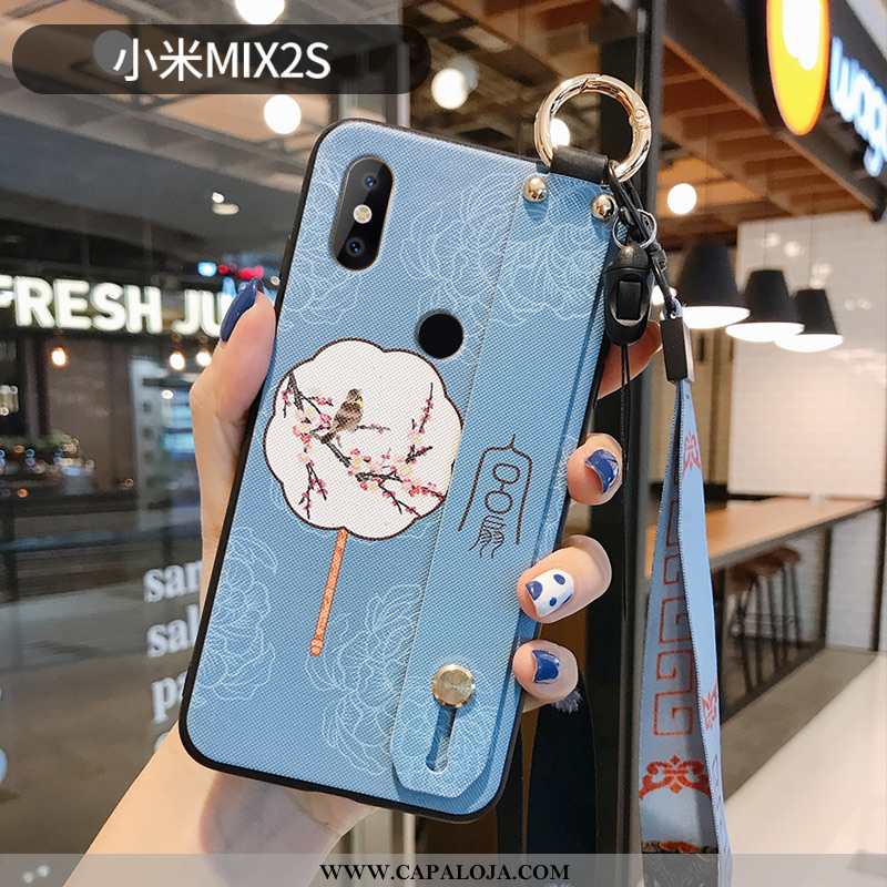 Capa Xiaomi Mi Mix 2s Vintage Completa Antiqueda Protetoras Azul, Capas Xiaomi Mi Mix 2s Slim Online