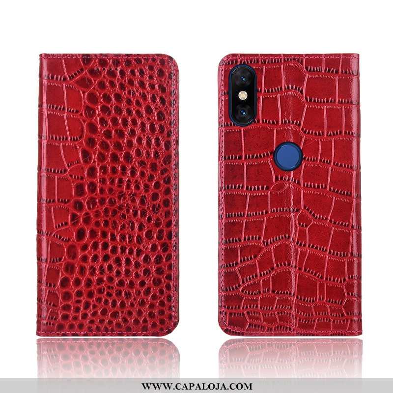 Capa Xiaomi Mi Mix 3 Couro Cases Completa Nova Castanho, Capas Xiaomi Mi Mix 3 Soft Online