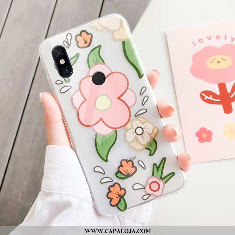 Capa Xiaomi Mi Mix 3 Fofas Cases Simples Antiqueda Branco, Capas Xiaomi Mi Mix 3 Protetoras Baratos