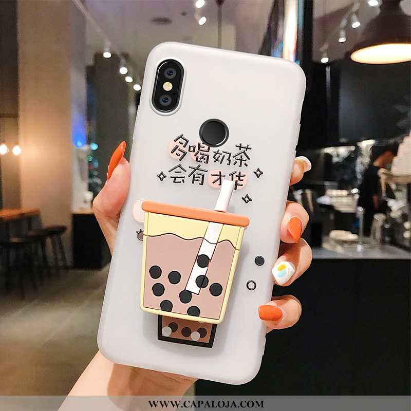 Capa Xiaomi Mi Mix 3 Protetoras Criativas Personalizada Telemóvel Branco, Capas Xiaomi Mi Mix 3 Sili