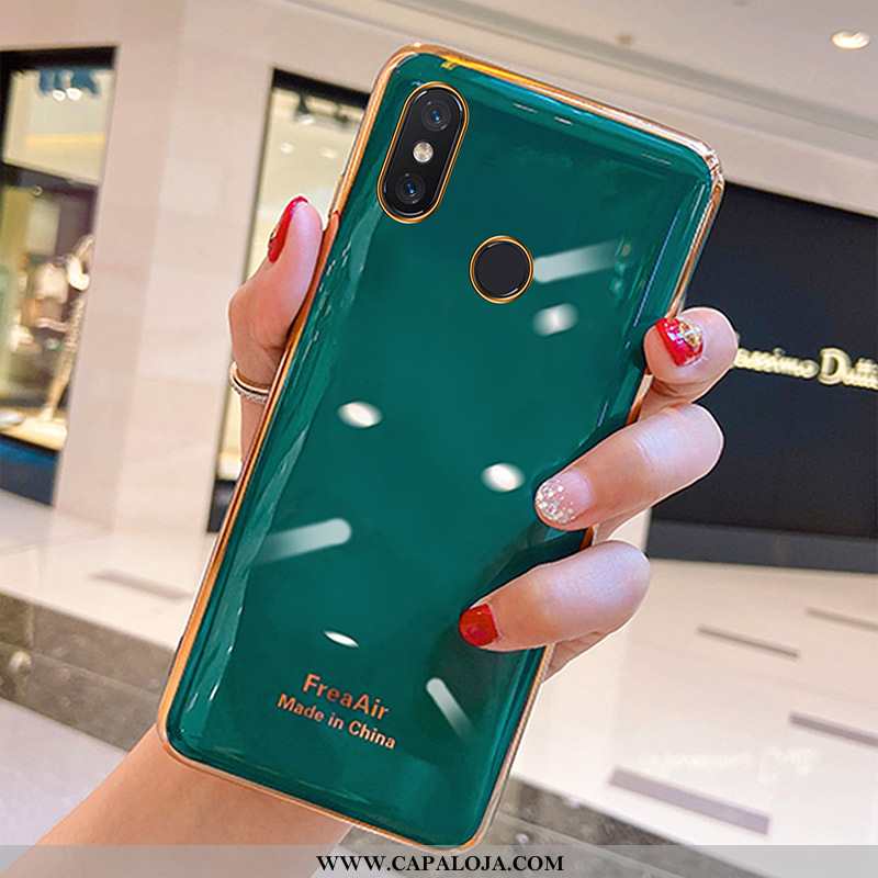 Capa Xiaomi Mi Mix 3 Soft Malha Cases Personalizado Azul, Capas Xiaomi Mi Mix 3 Super Baratos