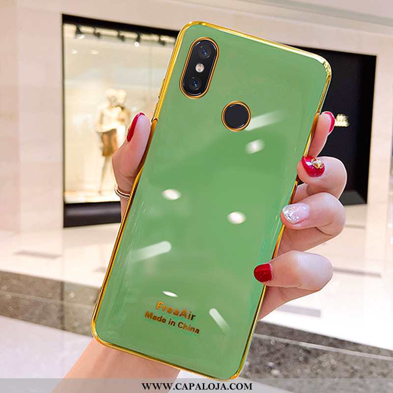 Capa Xiaomi Mi Mix 3 Soft Malha Cases Personalizado Azul, Capas Xiaomi Mi Mix 3 Super Baratos