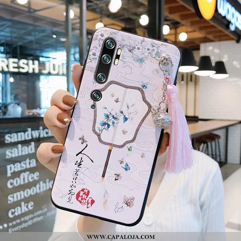 Capa Xiaomi Mi Note 10 Fosco Cases Midi Slim Rosa, Capas Xiaomi Mi Note 10 Personalizado Baratas