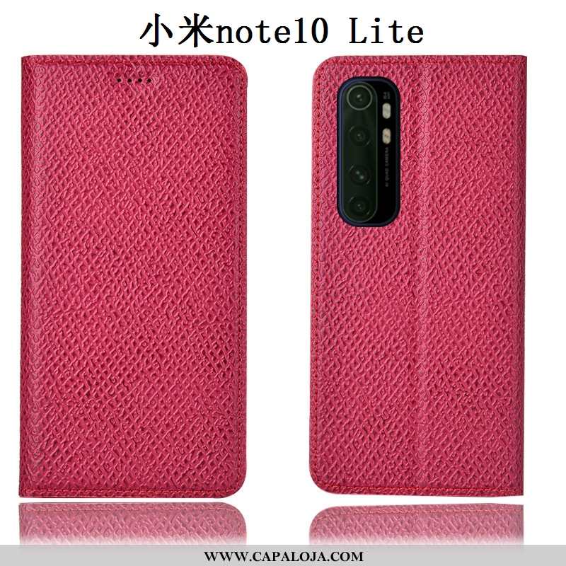 Capa Xiaomi Mi Note 10 Lite Protetoras Cover Completa Telemóvel Preto, Capas Xiaomi Mi Note 10 Lite 