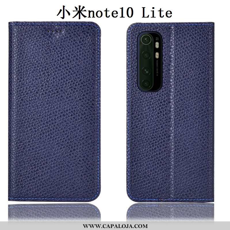 Capa Xiaomi Mi Note 10 Lite Protetoras Cover Completa Telemóvel Preto, Capas Xiaomi Mi Note 10 Lite 