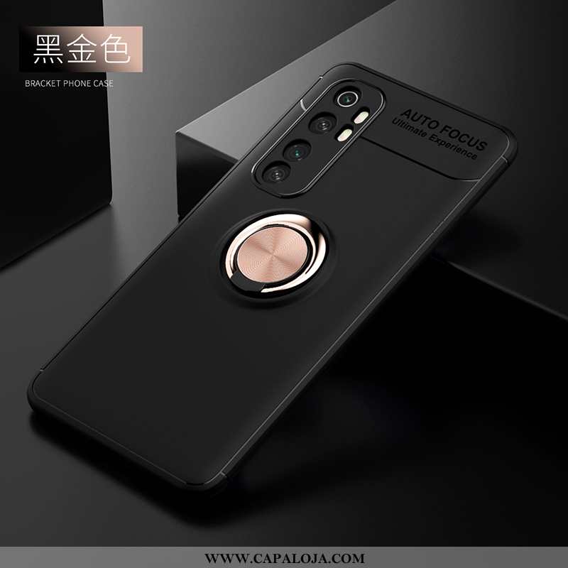 Capa Xiaomi Mi Note 10 Lite Silicone Preto Cases Feminino, Capas Xiaomi Mi Note 10 Lite Moda Promoçã