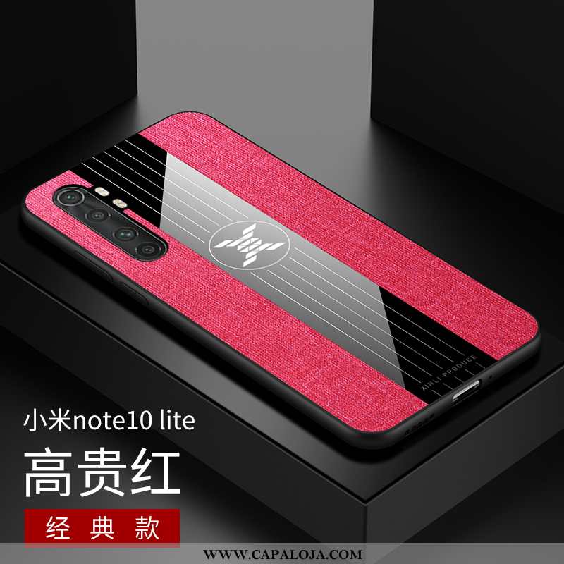 Capa Xiaomi Mi Note 10 Lite Soft Telemóvel Primavera Feminino Vermelho, Capas Xiaomi Mi Note 10 Lite