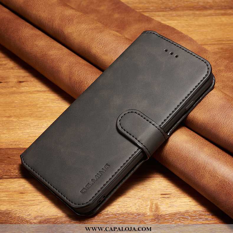 Capa Xiaomi Mi Note 10 Protetoras Capas Preto Completa, Xiaomi Mi Note 10 Couro Genuíno Comprar