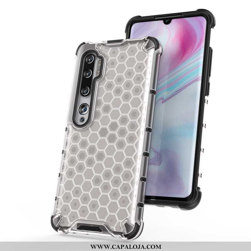 Capa Xiaomi Mi Note 10 Protetoras Nova Soft Masculino Cinza, Capas Xiaomi Mi Note 10 Clara Baratos