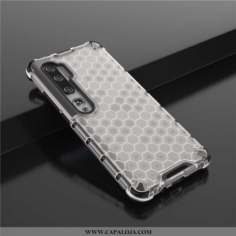 Capa Xiaomi Mi Note 10 Protetoras Nova Soft Masculino Cinza, Capas Xiaomi Mi Note 10 Clara Baratos