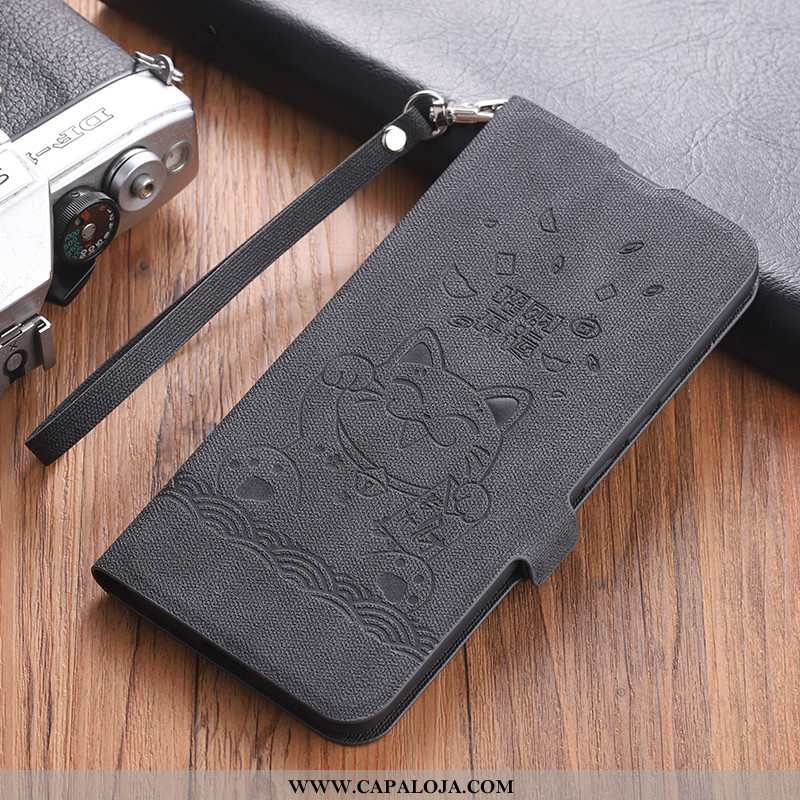 Capa Xiaomi Mi Note 10 Soft Pequena Cases Cordao Cinza, Capas Xiaomi Mi Note 10 Protetoras Comprar