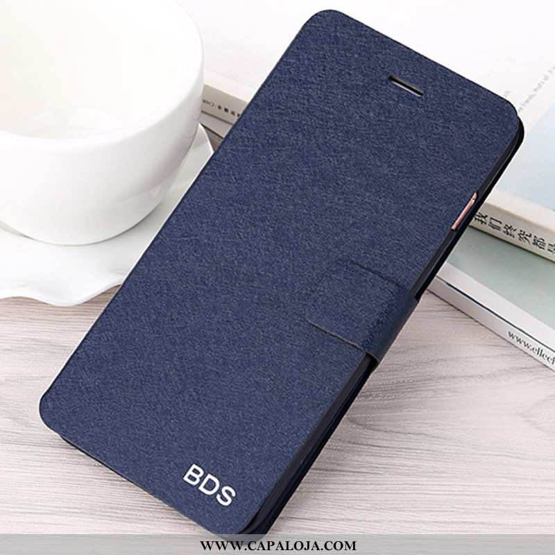 Capa Xiaomi Redmi 5 Protetoras Fosco Antiqueda Azul Escuro, Capas Xiaomi Redmi 5 Estilosas Online