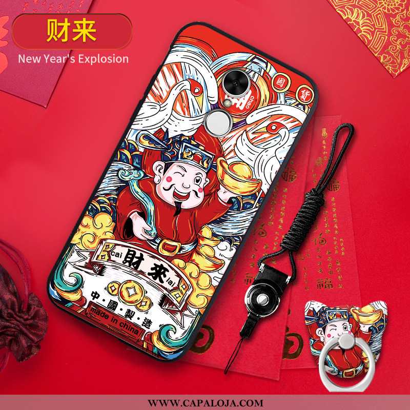 Capa Xiaomi Redmi 5 Tendencia Malha Telemóvel Capas Vermelho, Xiaomi Redmi 5 Protetoras Baratas