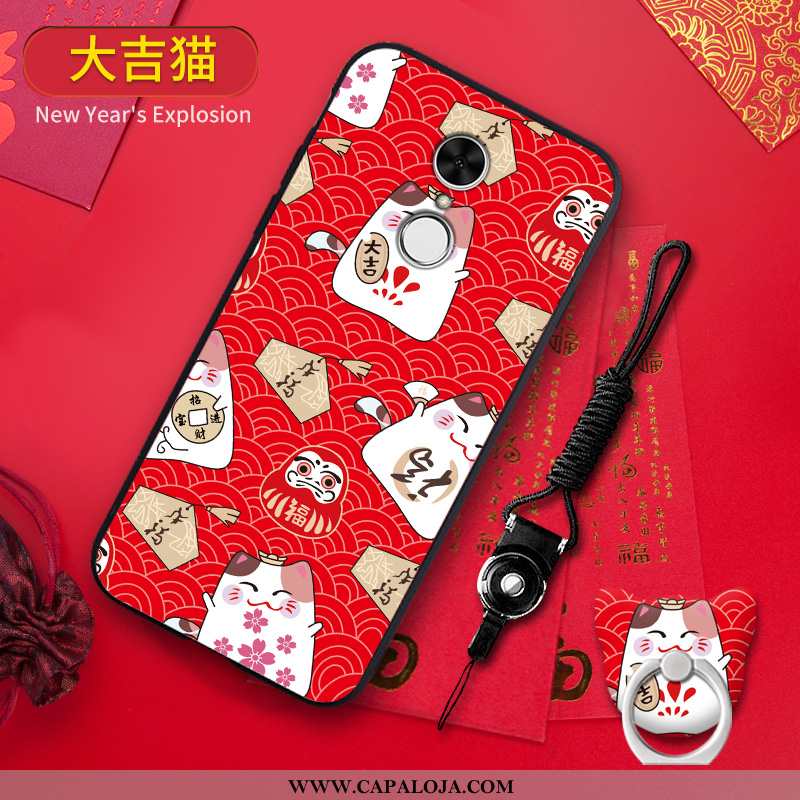 Capa Xiaomi Redmi 5 Tendencia Malha Telemóvel Capas Vermelho, Xiaomi Redmi 5 Protetoras Baratas