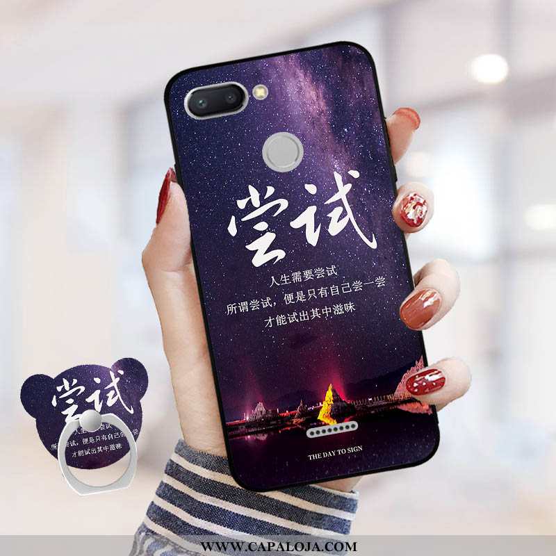 Capa Xiaomi Redmi 6 Protetoras Vermelha Cases Antiqueda Roxo, Capas Xiaomi Redmi 6 Masculino Venda