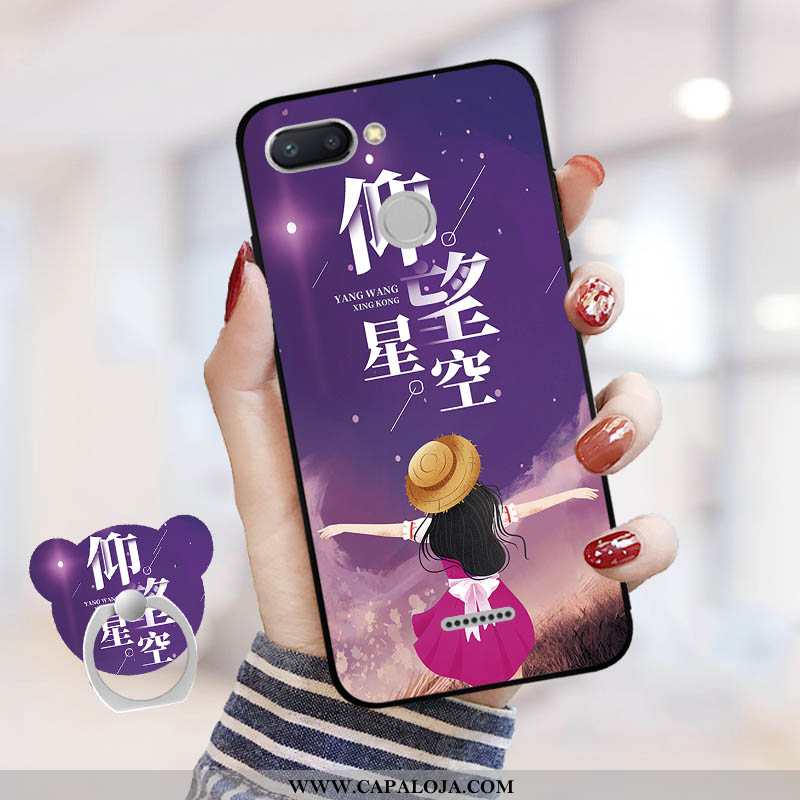 Capa Xiaomi Redmi 6 Protetoras Vermelha Cases Antiqueda Roxo, Capas Xiaomi Redmi 6 Masculino Venda