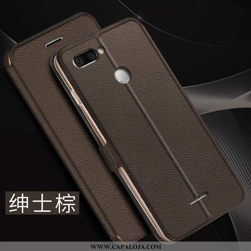 Capa Xiaomi Redmi 6 Silicone Soft Feminino Cover Dourado, Capas Xiaomi Redmi 6 Couro Barato