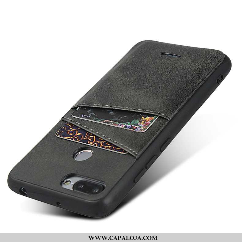 Capa Xiaomi Redmi 6 Slim Preto Minimalista Cases, Capas Xiaomi Redmi 6 Couro Venda