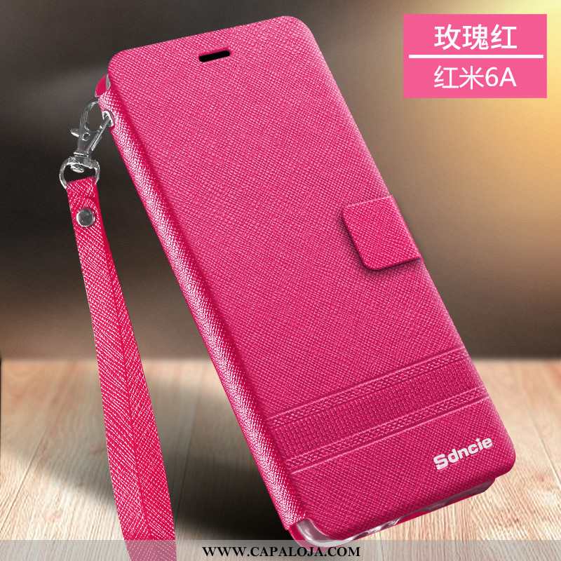 Capa Xiaomi Redmi 6a Protetoras Cover Telemóvel Antiqueda Rosa, Capas Xiaomi Redmi 6a Couro Online