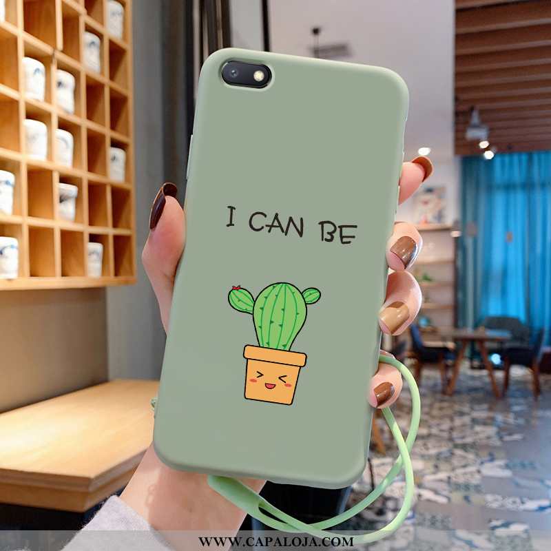 Capa Xiaomi Redmi 6a Silicone Completa Fofas Protetoras Verde, Capas Xiaomi Redmi 6a Personalizado P