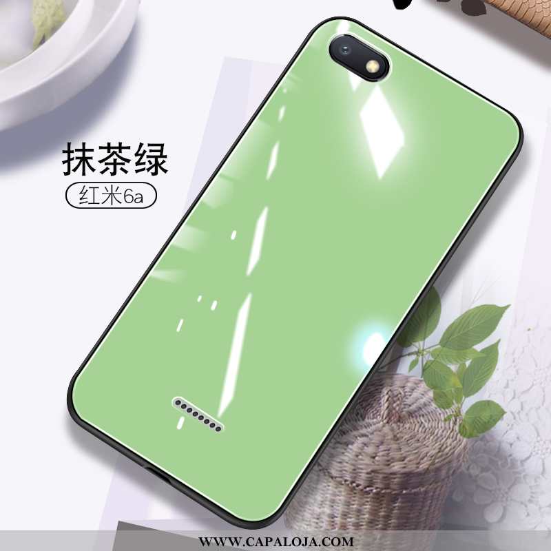 Capa Xiaomi Redmi 6a Soft Feminino Aço Antiqueda Verde, Capas Xiaomi Redmi 6a Protetoras Promoção