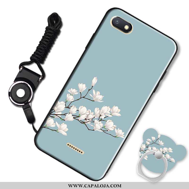 Capa Xiaomi Redmi 6a Soft Feminino Vermelha Antiqueda Azul, Capas Xiaomi Redmi 6a Fosco Online