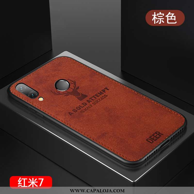 Capa Xiaomi Redmi 7 Fosco Cases Feminino Criativas Azul, Capas Xiaomi Redmi 7 Cordao Online