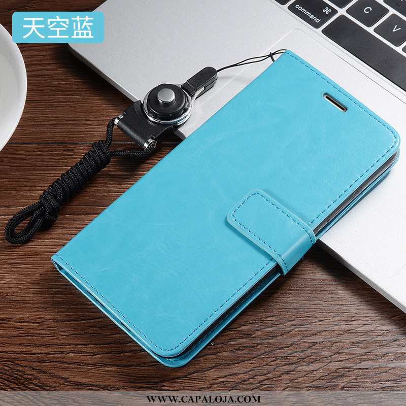 Capa Xiaomi Redmi 7 Soft Telinha Telemóvel Capas Azul Escuro, Xiaomi Redmi 7 Protetoras Comprar