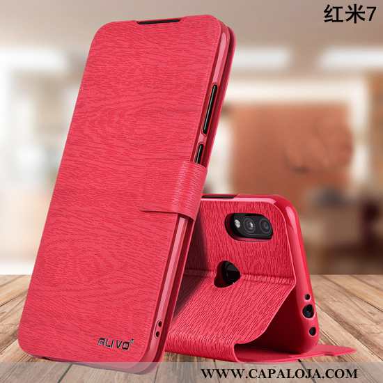 Capa Xiaomi Redmi 7 Soft Vermelha Cases Masculino Vermelho, Capas Xiaomi Redmi 7 Protetoras Baratas