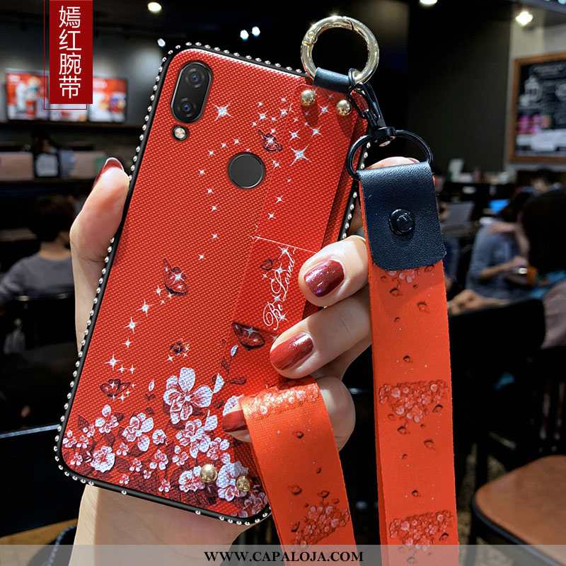 Capa Xiaomi Redmi 7 Tendencia Novas Telemóvel Pequena Azul, Capas Xiaomi Redmi 7 Soft Baratos