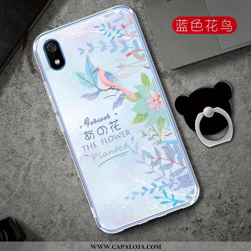 Capa Xiaomi Redmi 7a Desenho Animado Vermelha Masculino Protetoras Rosa, Capas Xiaomi Redmi 7a Soft 