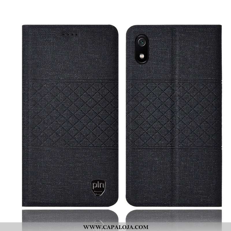 Capa Xiaomi Redmi 7a Protetoras Antiqueda Rosa Cases, Capas Xiaomi Redmi 7a Linho Promoção