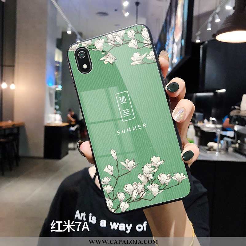 Capa Xiaomi Redmi 7a Protetoras Criativas Verão Personalizado Verde, Capas Xiaomi Redmi 7a Vidro Bar