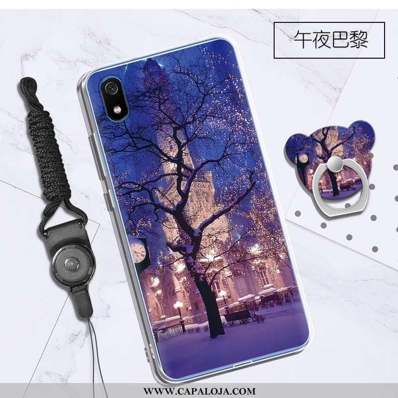 Capa Xiaomi Redmi 7a Protetoras Roxa Antiqueda Desenho Animado Roxo, Capas Xiaomi Redmi 7a Silicone 