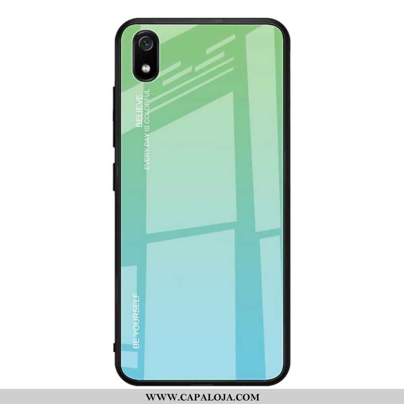 Capa Xiaomi Redmi 7a Silicone Feminino Antiqueda Masculino Verde, Capas Xiaomi Redmi 7a Vidro Online