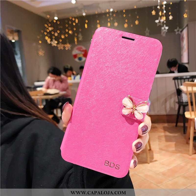 Capa Xiaomi Redmi 7a Slim Feminino Masculino Super Rosa, Capas Xiaomi Redmi 7a Couro Venda