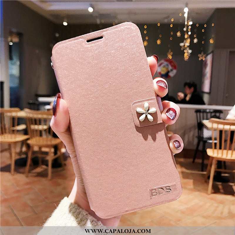 Capa Xiaomi Redmi 7a Slim Feminino Masculino Super Rosa, Capas Xiaomi Redmi 7a Couro Venda