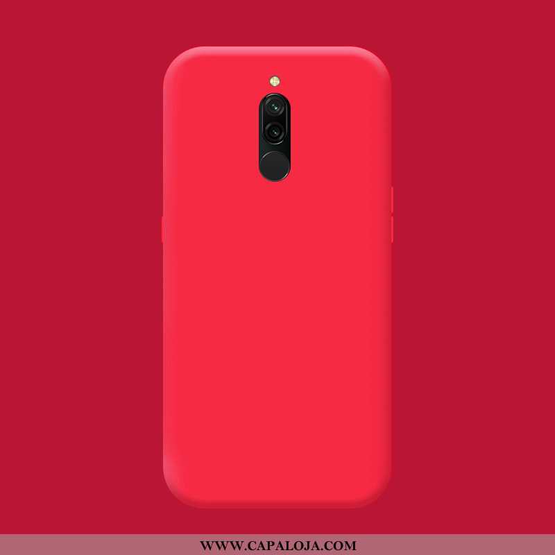 Capa Xiaomi Redmi 8 Protetoras Fosco Antiqueda Cases Azul, Capas Xiaomi Redmi 8 Silicone Comprar