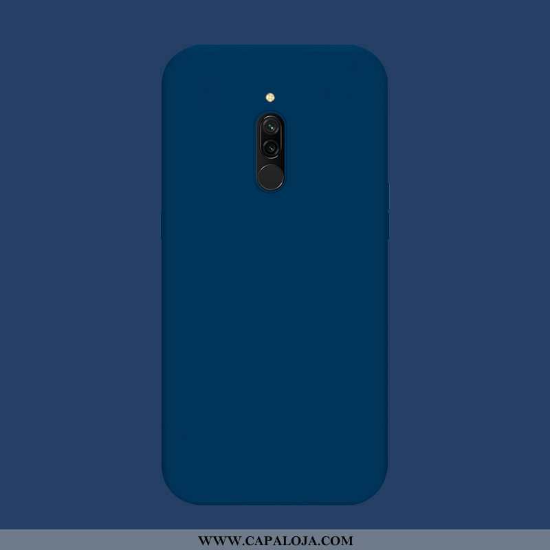 Capa Xiaomi Redmi 8 Protetoras Fosco Antiqueda Cases Azul, Capas Xiaomi Redmi 8 Silicone Comprar