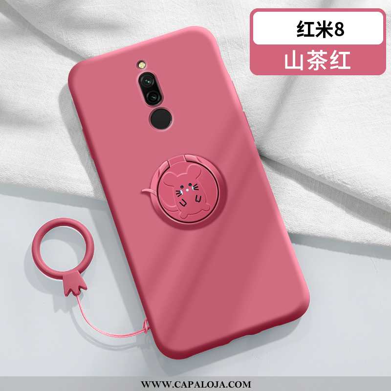 Capa Xiaomi Redmi 8 Tendencia Cases Super Feminino Vermelho, Capas Xiaomi Redmi 8 Soft Promoção