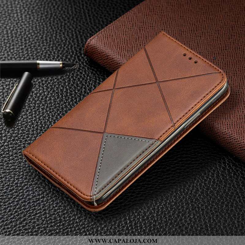 Capa Xiaomi Redmi 8a Couro Capas Masculino Preto, Xiaomi Redmi 8a Protetoras Comprar