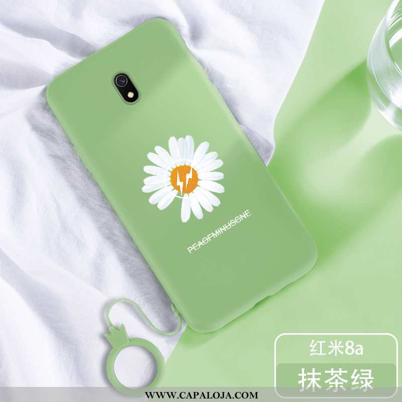 Capa Xiaomi Redmi 8a Criativas Silicone Casal Vermelha Verde, Capas Xiaomi Redmi 8a Tendencia Promoç